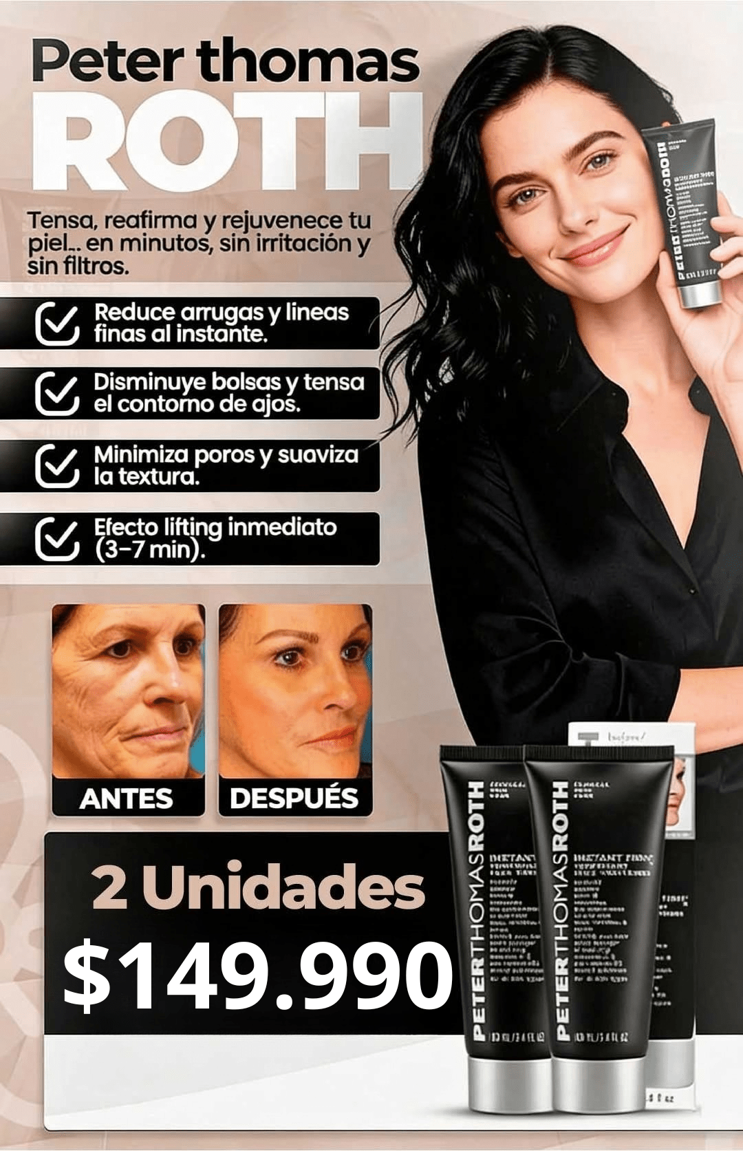 Peter Thomas Roth - Facial Reafirmante