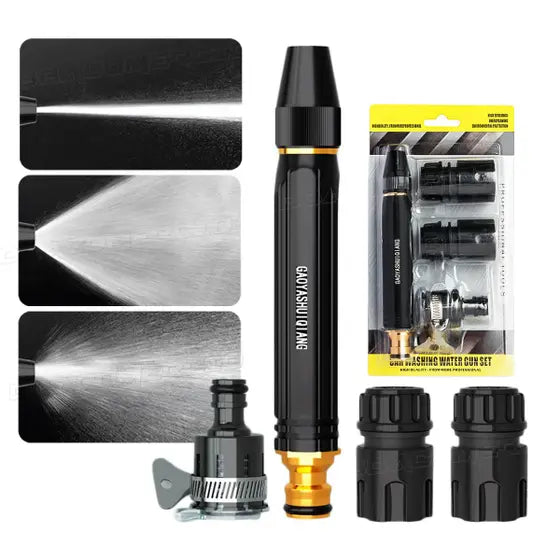 ChorroTurbo – Boquilla Regulable de Alta Presión para Limpieza Poderosa