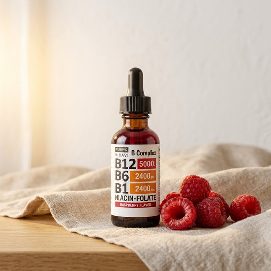 Vitamina Líquida K2 + D3 + B12 - Energía y Bienestar Diario LP