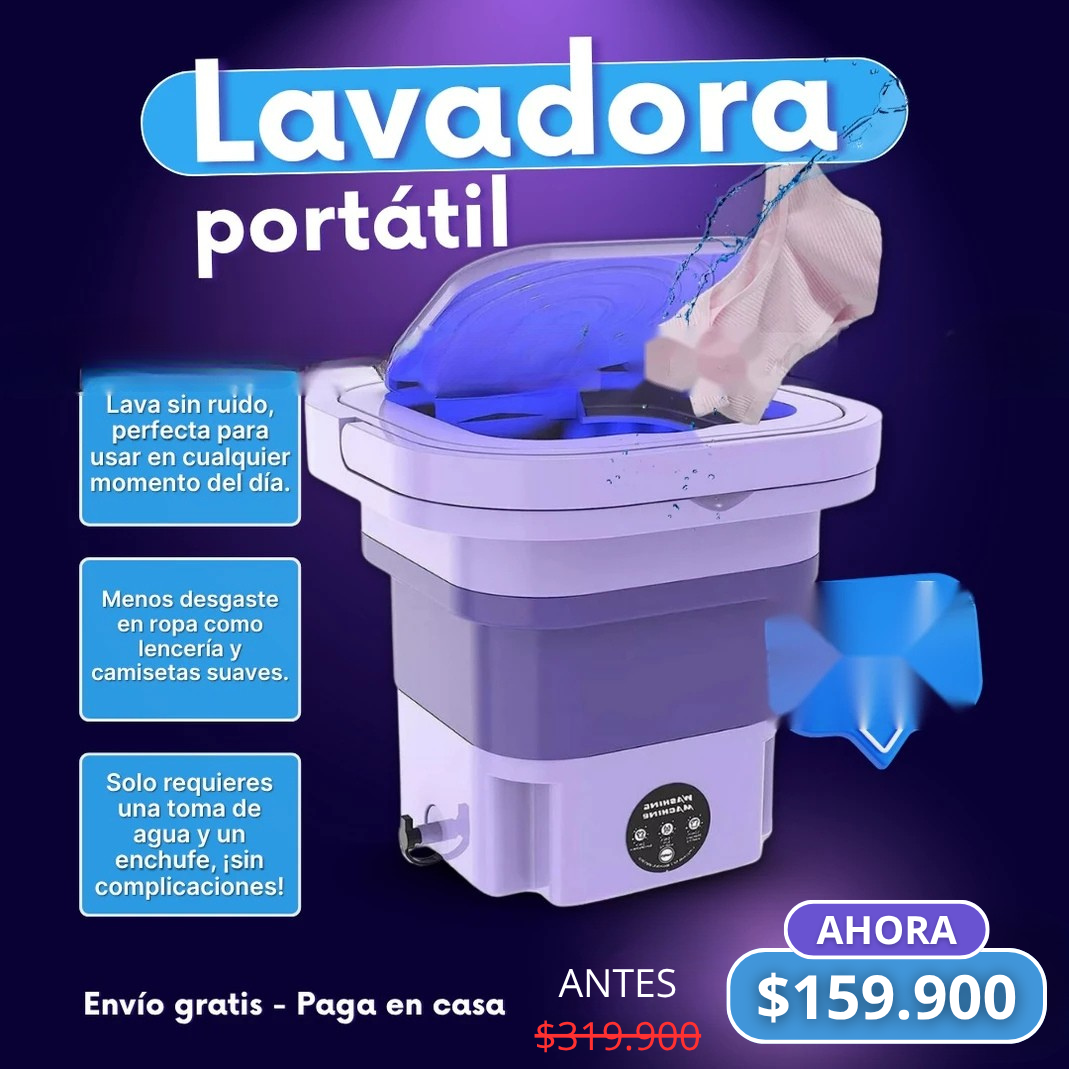 Lavadora Portátil Compacta