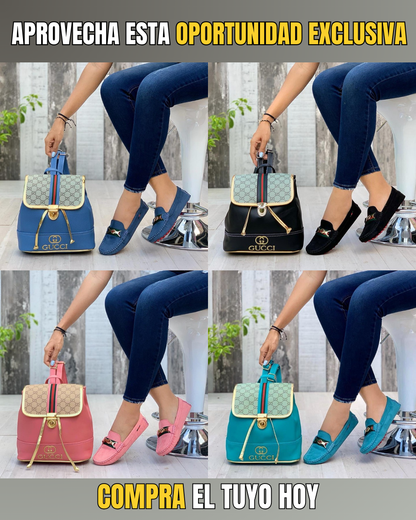 Combo Mocasin Dama (Morral + Mocasin)  - [ULTIMAS UNIDADES DISPONIBLES]