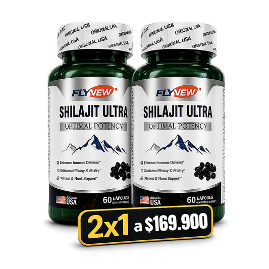 Suplemento Shilajit L-Arginina - Energía y Vitalidad Natural