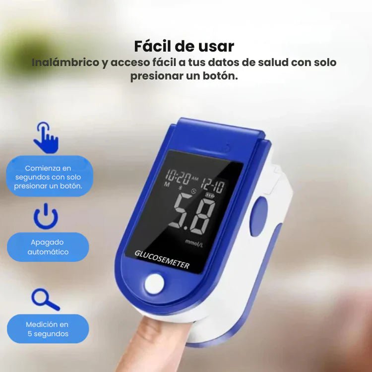 PulseGlu – Medición De Glucosa Rápida, Fácil Y Sin Complicaciones