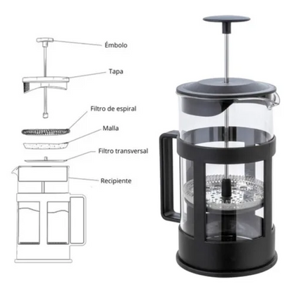 PressaCafé – Aroma intenso y preparación fácil
