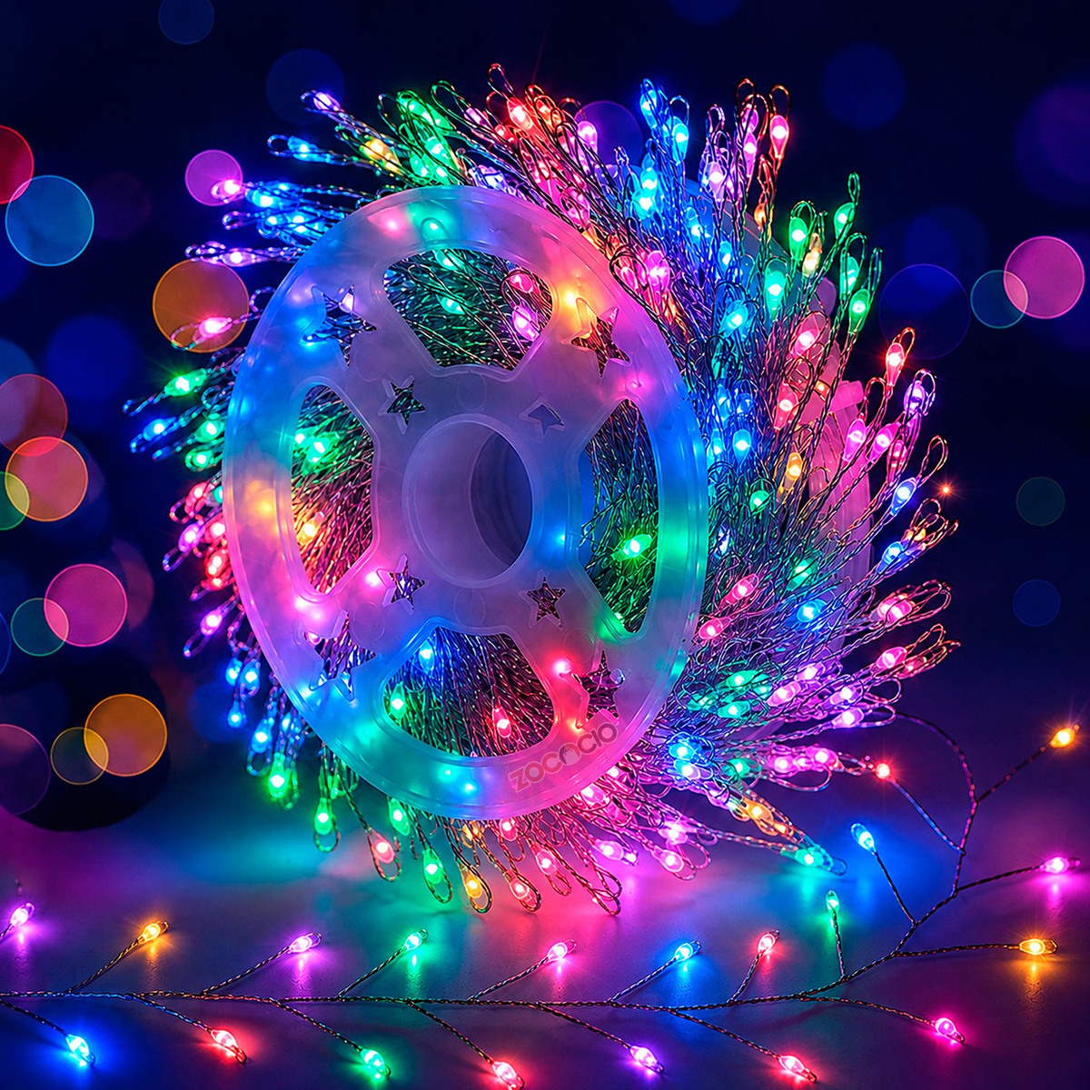 Guirnalda Brillante de Hadas 600 LEDs - Brillo mágico instantáneo