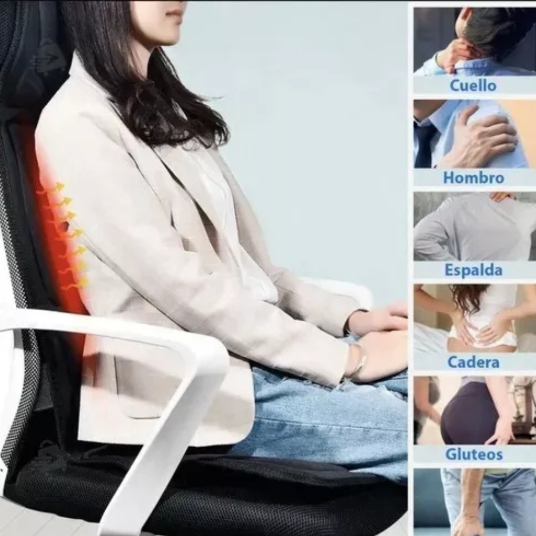 Silla Plena La Silla Masajeadora que Alivia el Dolor de Espalda - [PROMOCIÓN DISPONIBLE SOLO HOY]