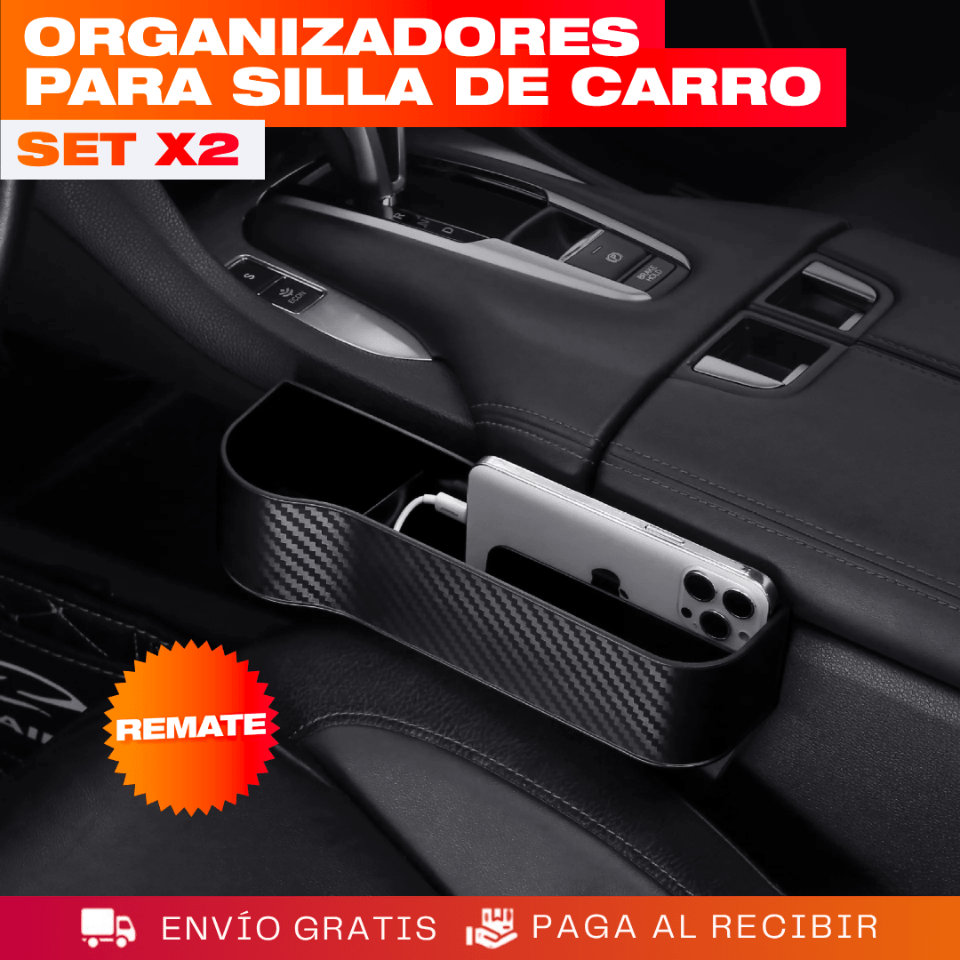COMBO X2 ORGANIZADORES PARA SILLA DE CARRO