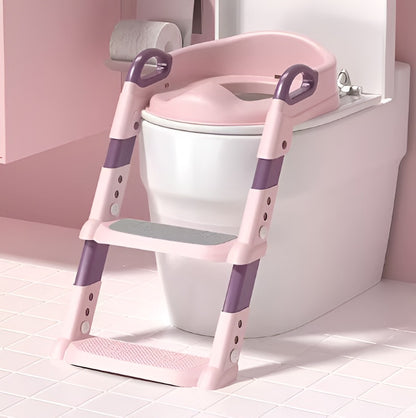 🚽 Escalera de Baño para Niños 3 en 1 – Segura y Ajustable