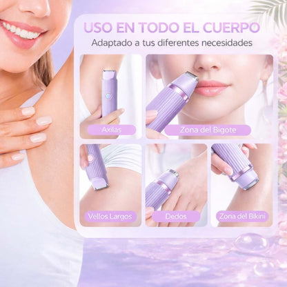 Depiladora 2 en 1 - Piel Lisa en Segundos