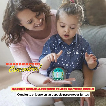 PulpoZen - Calma, enfoque y diversión en un solo juguete.