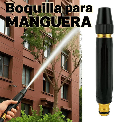 ChorroTurbo – Boquilla Regulable de Alta Presión para Limpieza Poderosa
