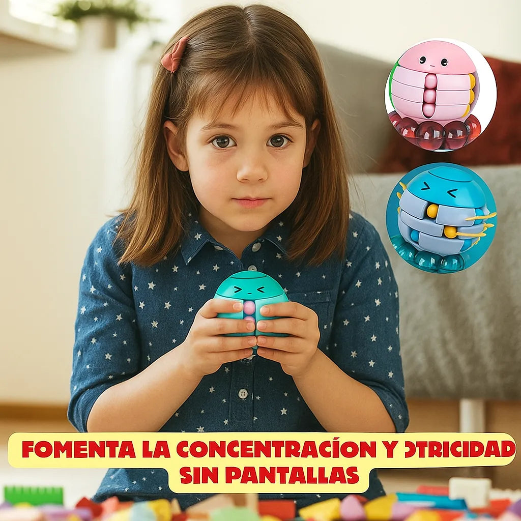 PulpoZen - Calma, enfoque y diversión en un solo juguete.
