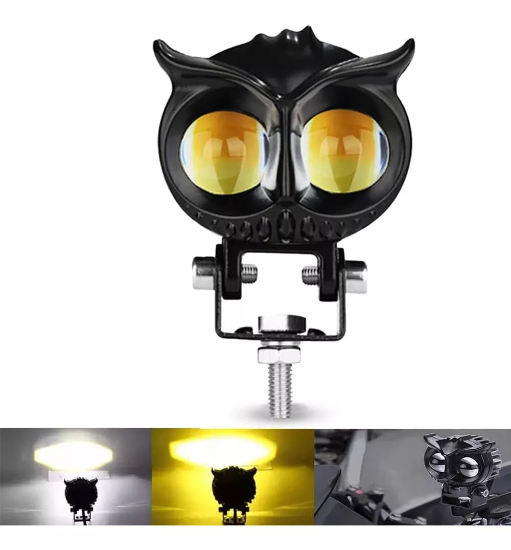 DualPower Led Par Exploradoras Turbo Led Búho Doble Color ALTA POTENCIA Moto / Carro 🚨 - [PROMOCIÓN DISPONIBLE SOLO HOY]