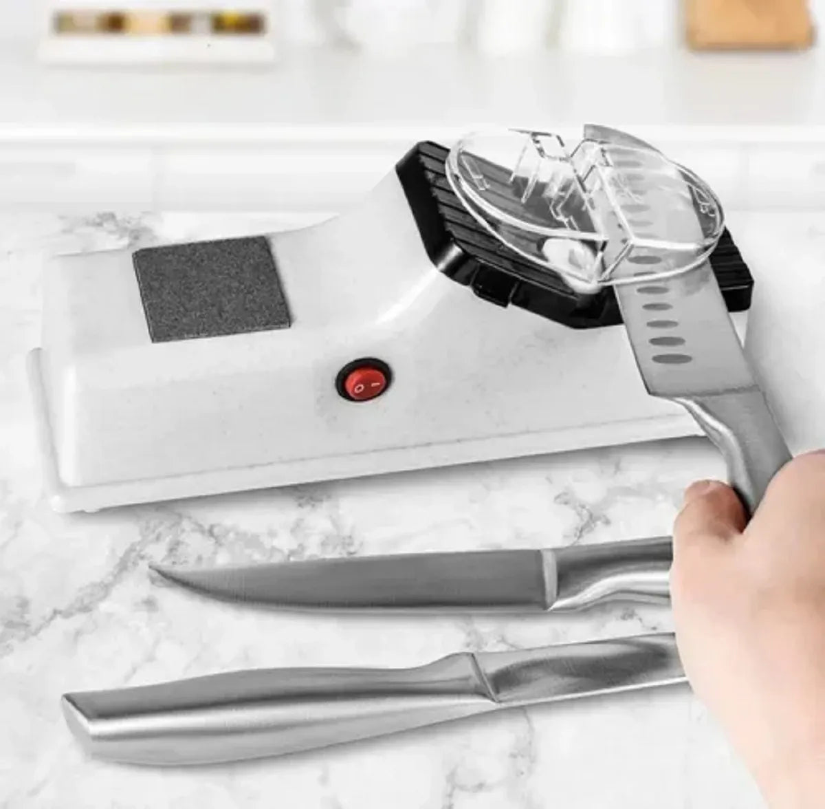 KnifeMax - Afilador Profesional Eléctrico Para Cocina