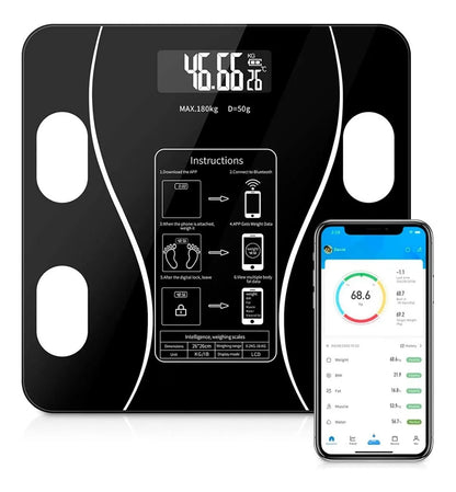 🧠HealthSync – Análisis Corporal al Instante - Mide Grasa, Agua y Más 📱