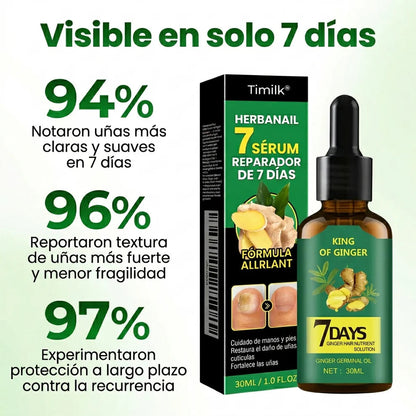 Tratamiento Anti Hongos - en Uñas Amarillas y las Fortalece desde 7 Días