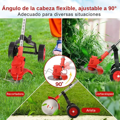 PowerTrim 360 –  Guadaña Multifuncional Con 2 Baterías y Kit de Corte Gratis - [PROMOCIÓN DISPONIBLE SOLO HOY]