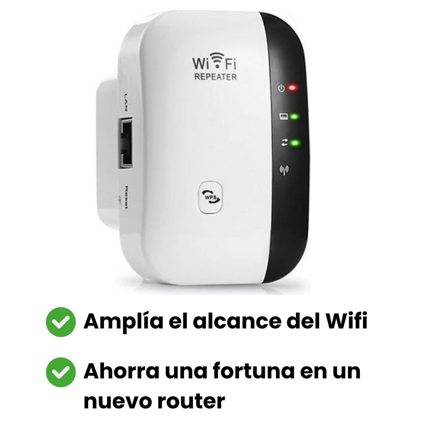 WAVEMAX - Amplificador de Señal Wifi [300Mbps] - [PROMOCIÓN DISPONIBLE SOLO HOY]