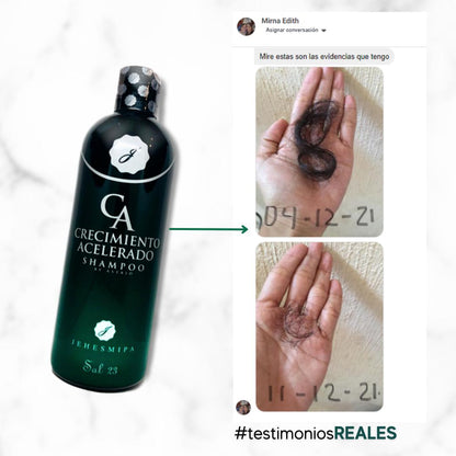 SHAMPOO CRECIMIENTO ACELERADO + OBSEQUIO (MASCARILLA CAPILAR)