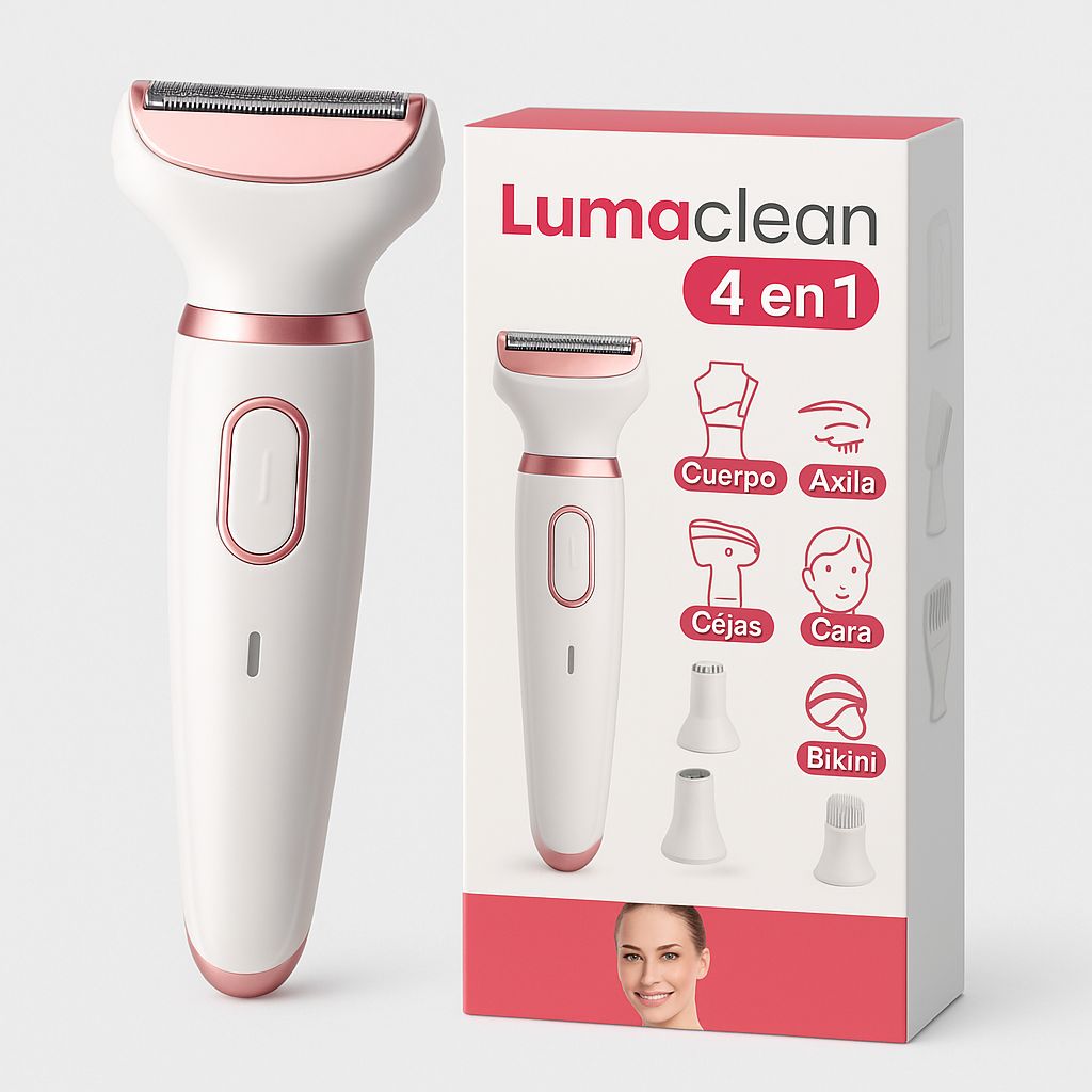 Depiladora Dama 4 en 1 Recargable