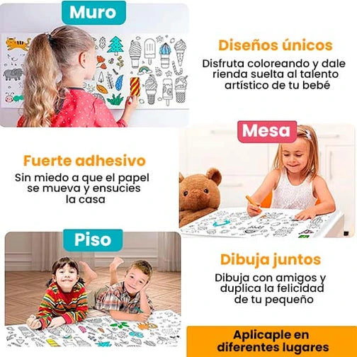 Rollo Adhesivo Artístico Infantil - Imagen 11