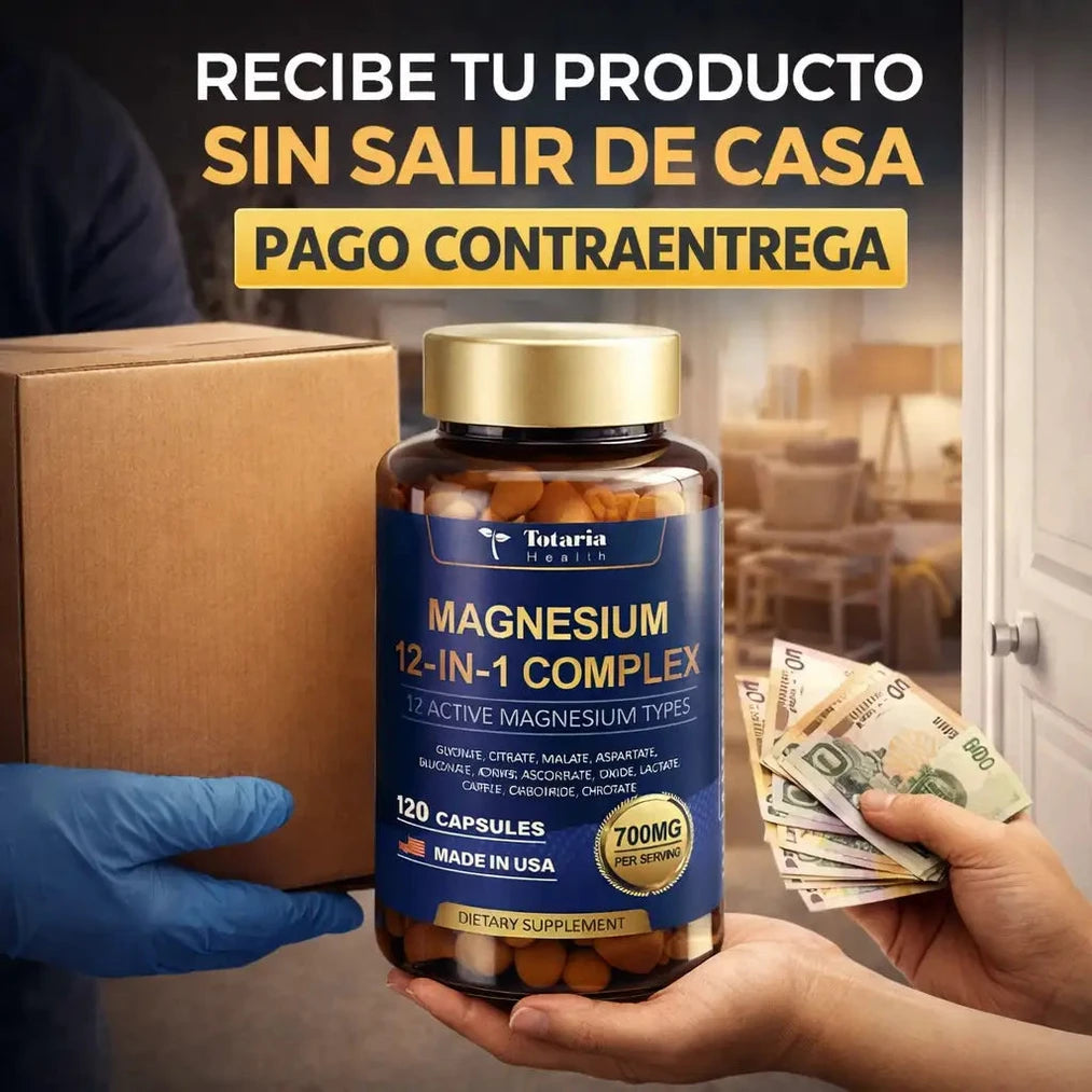 Magnesium 12-in-1 Complex - Soporte Integral para Energía y - Imagen 14