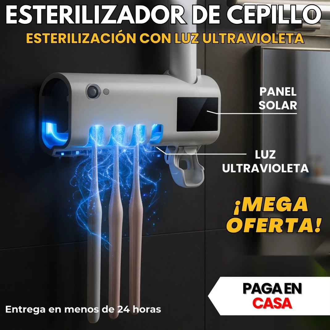 Porta Cepillos Solar UV - Imagen 1