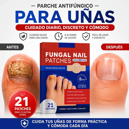 DermaPatch Pro Parches antifúngico para hongos (21 Unidades) - Imagen 1
