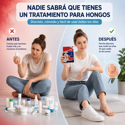 DermaPatch Pro Parches antifúngico para hongos (21 Unidades) - Imagen 2