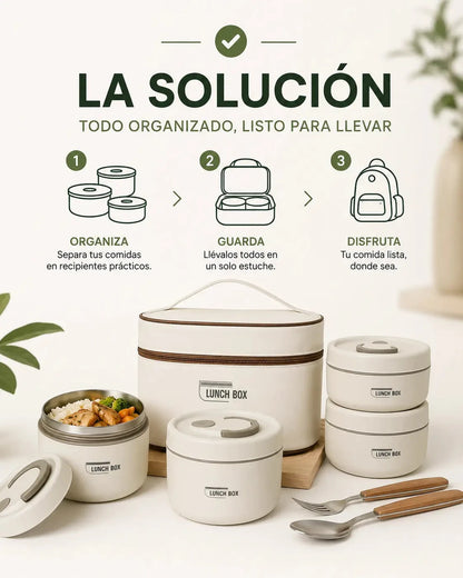 Lleva tu almuerzo organizado sin cargar bolsas - Imagen 3