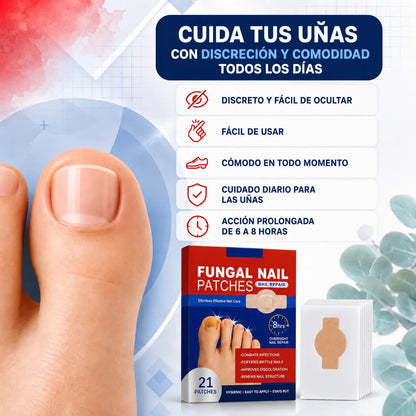 DermaPatch Pro Parches antifúngico para hongos (21 Unidades) - Imagen 3