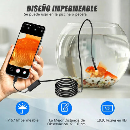 Cámara Endoscópica HD Impermeable - Imagen 4