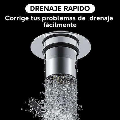 Tapón Filtro Retráctil DuoBlock Steel - Evita Atascos en Tuberías - Imagen 4