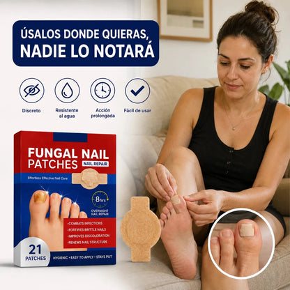 DermaPatch Pro Parches antifúngico para hongos (21 Unidades) - Imagen 4