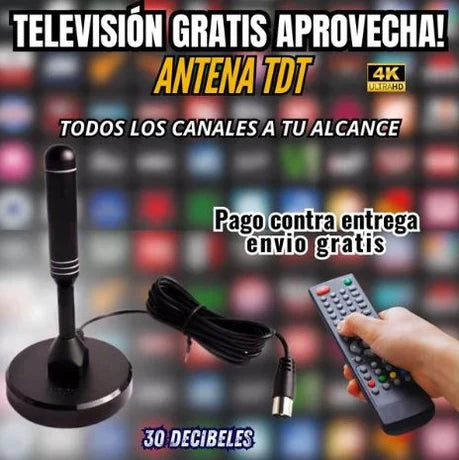 Antena TDT Digital - Entretenimiento Sin Costo Adicional - Imagen 6