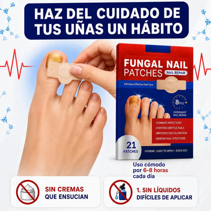 DermaPatch Pro Parches antifúngico para hongos (21 Unidades) - Imagen 6