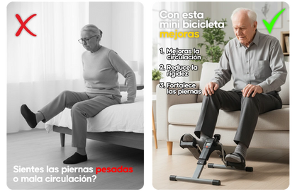 Mini Bicicleta Estática de Pedales - Ejercicio Cómodo en Casa - Imagen 8