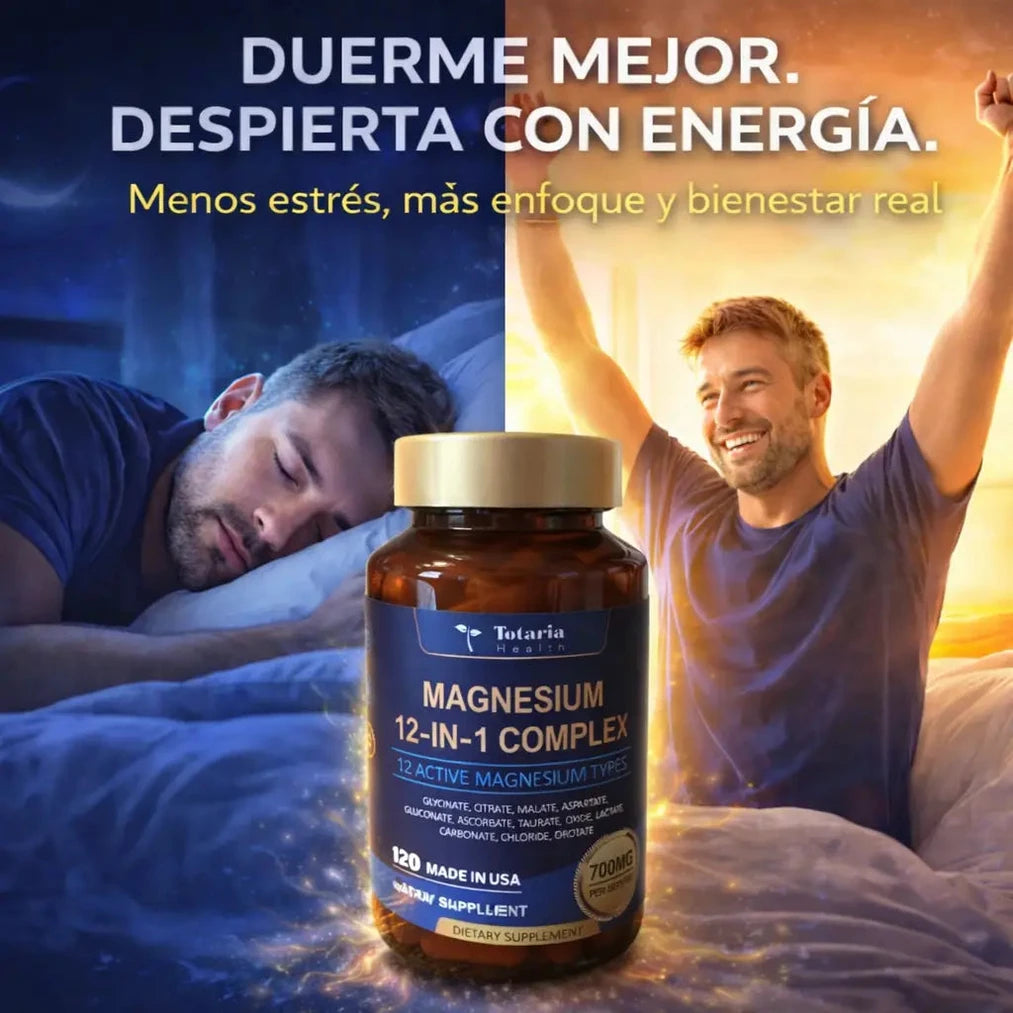 Magnesium 12-in-1 Complex - Soporte Integral para Energía y - Imagen 8