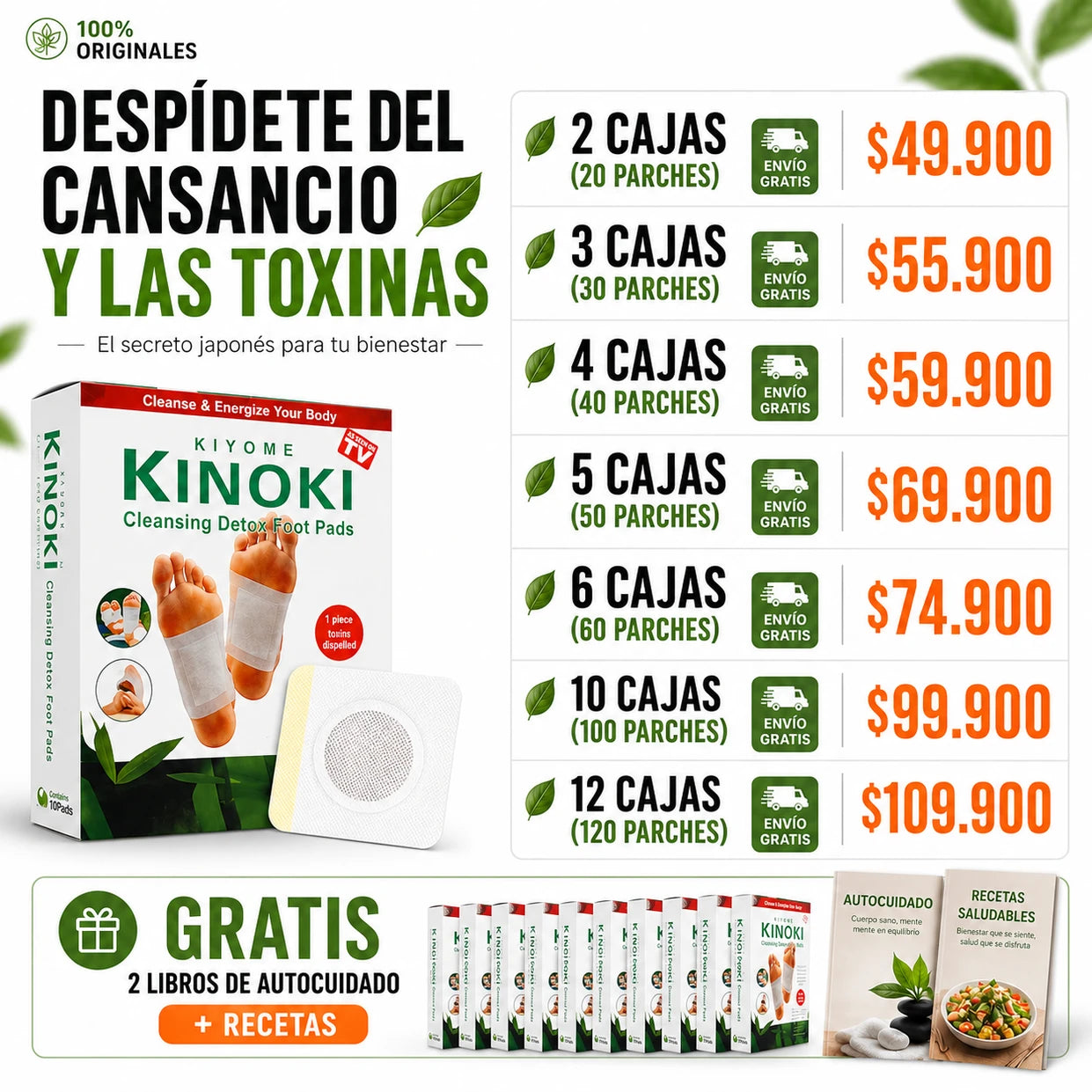 Parches Desintoxicantes Para Pies - Imagen 9
