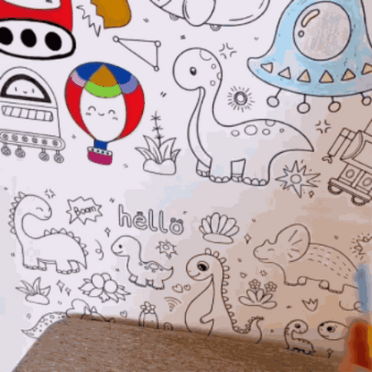 Rollo Adhesivo Artístico Infantil - Imagen 9