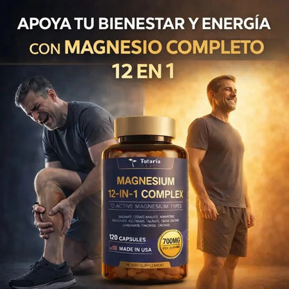 Magnesium 12-in-1 Complex - Soporte Integral para Energía y - Imagen 9