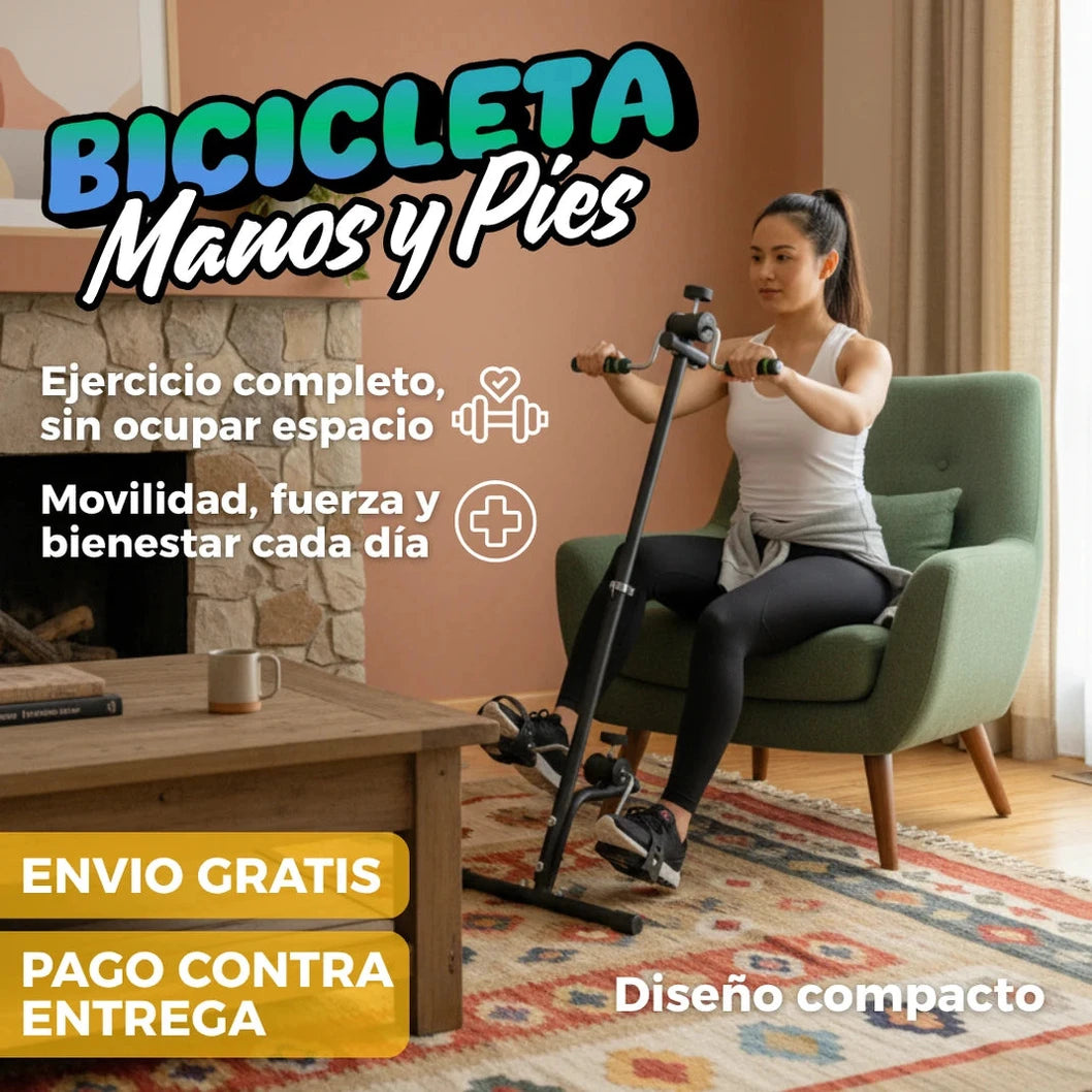 Bicicleta con Pedales Para Manos y Pies