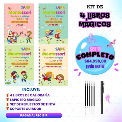 Cuadernos Mágicos de Caligrafía - 1