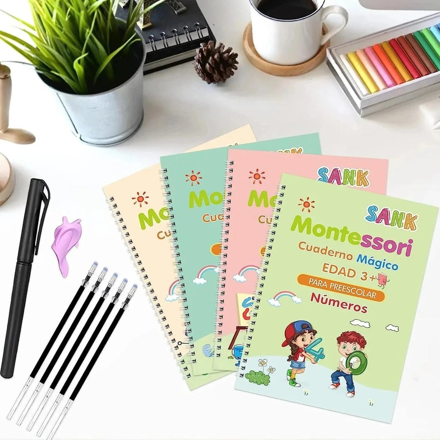 Cuadernos Mágicos de Caligrafía - 4