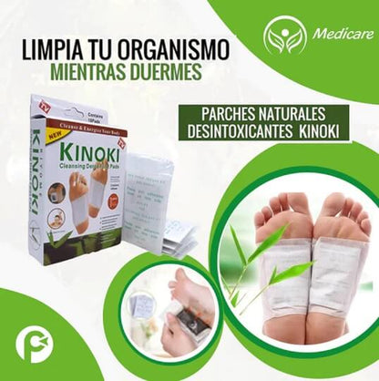 DePax Parches Desintoxicantes  KINOKI - Caja X10 PARCHES